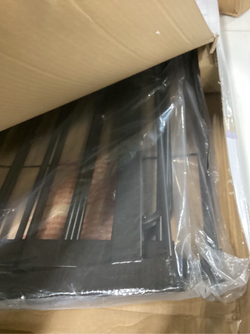 Condition photo showing Good Condition for Regalo 58-Inch Easy Step Extra Tall Arched Décor Walk Thru Baby Gate, Award Winning Brand, Includes 4-Inch Extension Kit, 4 Pack Pressure Mount Kit and 4 Pack Wall Mount Kit, Bronze Black - 29-58"w X 30"h