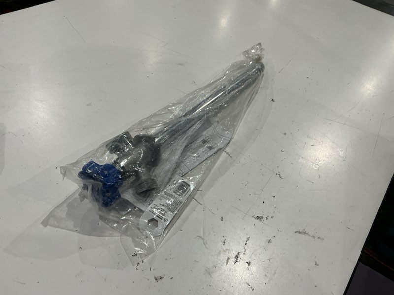 Condition photo showing As Is for reliabilt 10-in l x 1/2-in mip brass anti-siphon frost resistant multi turn sillcock