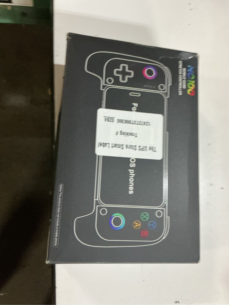 Condition photo showing New/Like New for wireless phone controller for iphone/android with hall joystick, moblie controller for iphone support xbox game pass, steam link, call of duty, roblox, handheld gaming gamepad, nintendo ds consoles black