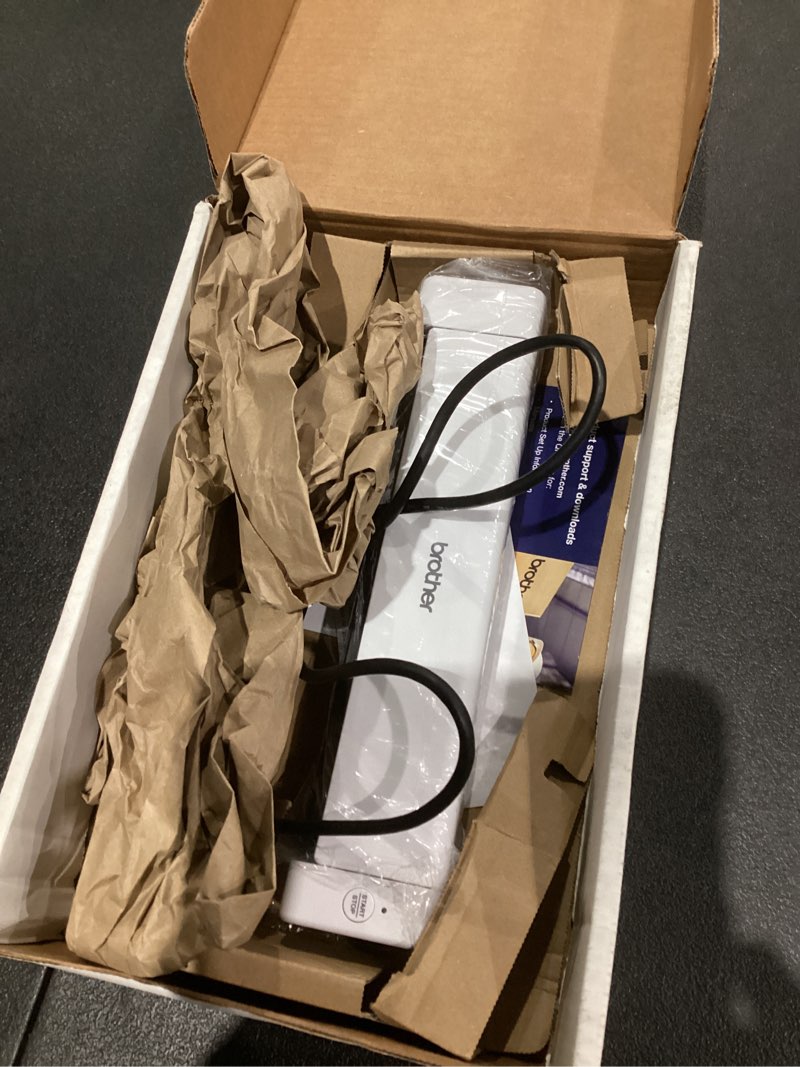 Condition photo showing As Is for Brother DS-740D Duplex Compact Mobile Document Scanner (Renewed Premium) DS-740D (Single Pack) Renewed