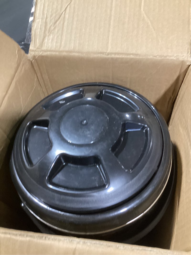 Condition photo showing As Is for WantJoin Insulated Beverage Dispenser-75 Cup Hot&Cold water Urn for Catering-Stainless Steel Premium 12 L/3.2 Gallon Hot Drink Dispenser with Spigot for Coffee & Hot tea,Cold Milk,Water,Juice(Silver)