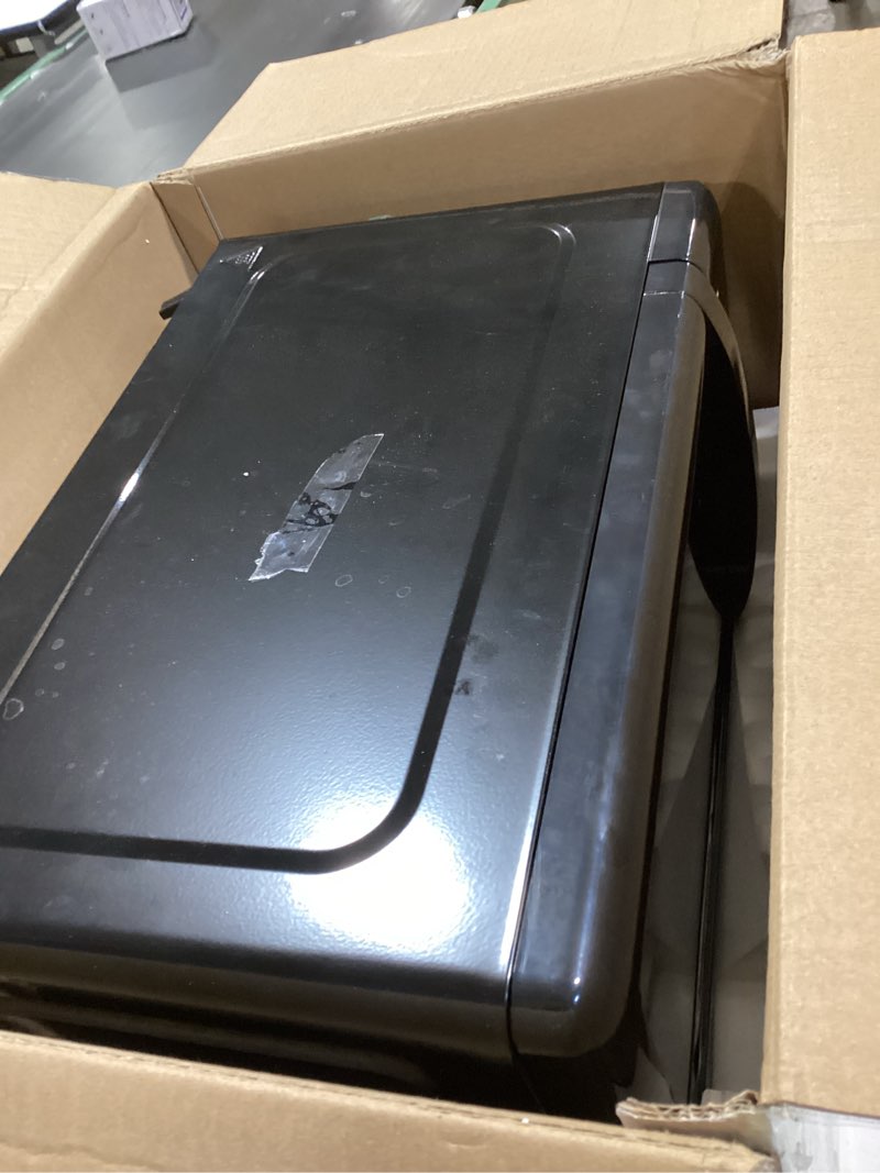 Condition photo showing Good Condition for Nostalgia Retro 700W Microwave Oven 0.7 Cu Ft Capacity – Child Safety Lock, 8 Auto-Cook Settings – Countertop Kitchen Appliance – Ivory 0.7 Cu. Ft. Ivory