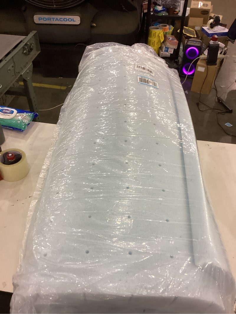 Condition photo showing New/Like New for Best Price Mattress 1.5 Inch Ventilated Memory Foam Mattress Topper, Cooling Gel Infusion, CertiPUR-US Certified, Dorm Essentials, Queen Queen 1.5 Inch