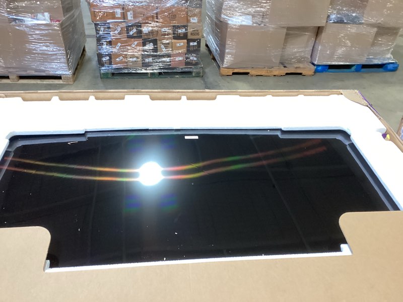 Condition photo showing As Is for Roku Smart TV – 65-Inch Plus Series, Mini-LED TV – RokuTV with Enhanced Voice Remote – Flat Screen 4K QLED Television with Dolby Vision & Wi-Fi for Streaming Live Local News, Sports TV only 65"