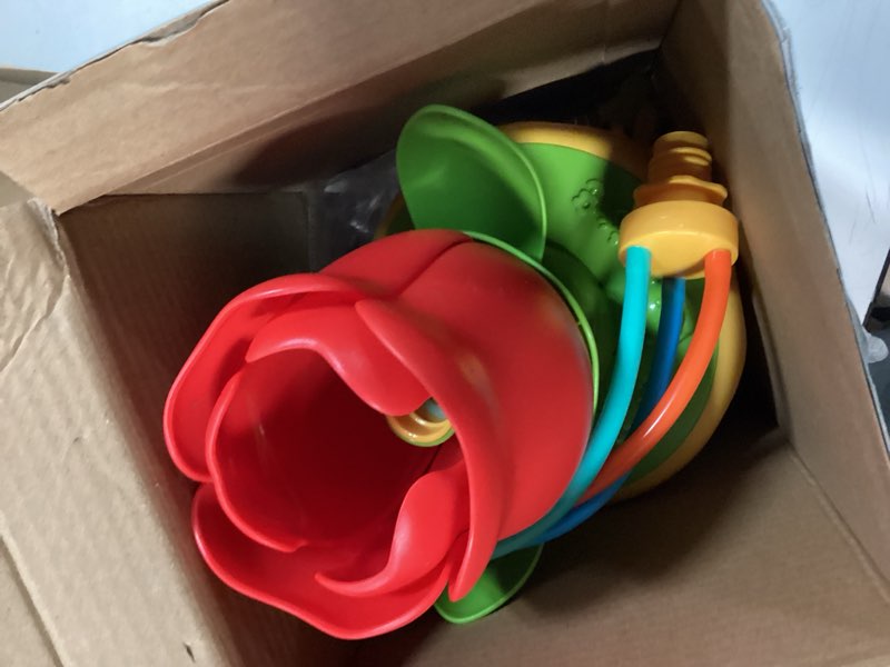 Condition photo showing Good Condition for sprinkler for kids outdoor water toys: 3 in 1 flower toddler sprinkler toy, summer outside yard water game toys attaches to garden hose splashing fun toys for 3 4 5 6 7 8 year old boys girls gifts