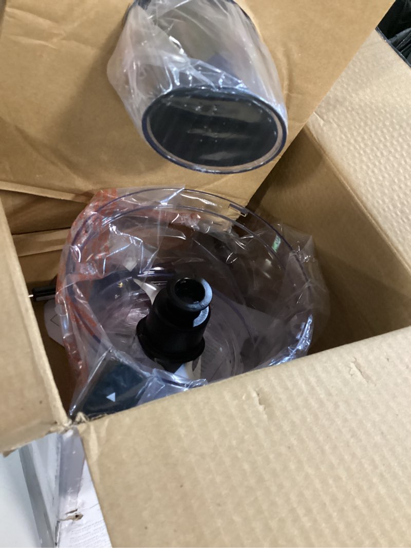 Condition photo showing Good Condition for BLACK+DECKER 8-Cup Food Processor, Easy Assembly, Stainless Steel S-Blade, Shred, Slice, Chop, Puree, 450W Motor FOOD_GRATER