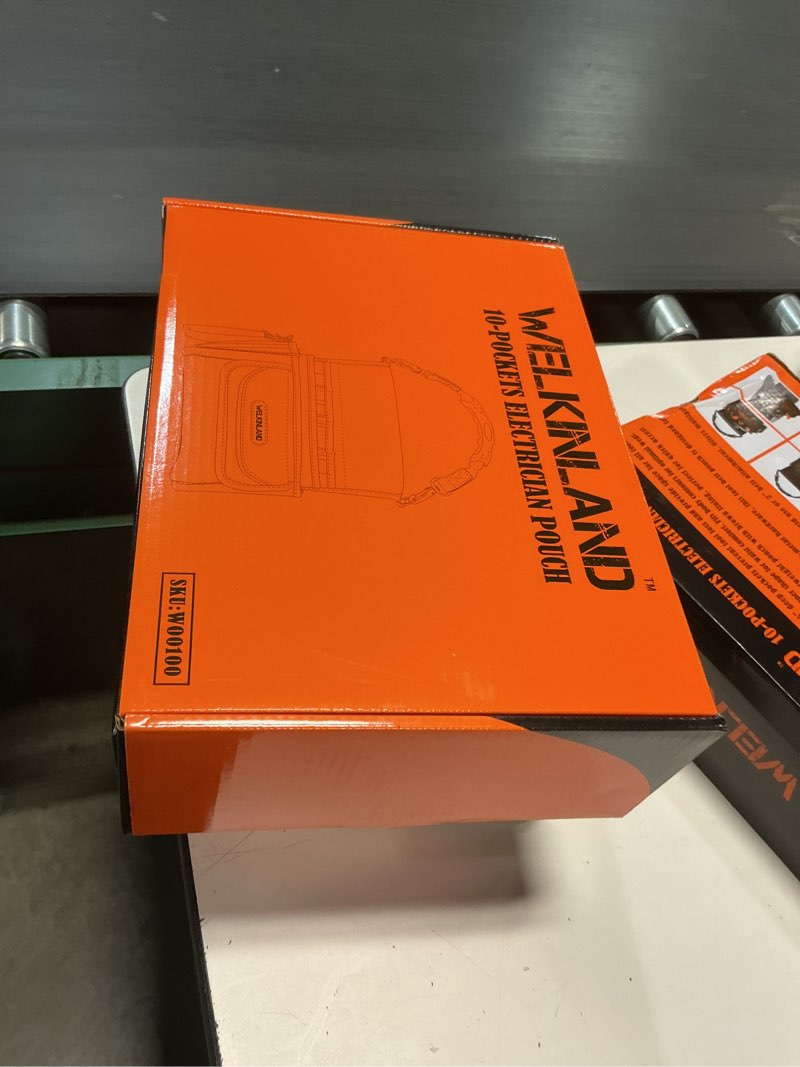 Condition photo showing New/Like New for WELKINLAND 10-Pockets Electrician Pouch, Electrical Tool Belts, Heavy Duty Electrician Tool Belt, Electrician Tool Pouch, Electrical Belt Tool Pouch, Electrician Pouches Men, Electrical Pouch