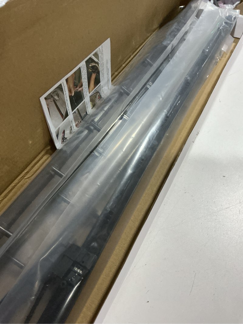 Condition photo showing As Is for car interior door led lighting ambient light trim strip accessories with blue and orange colors atmosphere lights for bmw 3 series f30 12-18-4 inner doors (black)