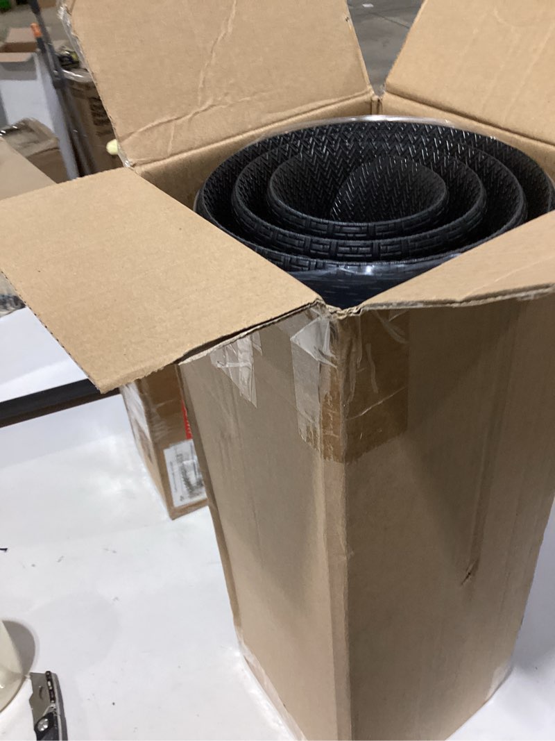 Condition photo showing New/Like New for ophanie kitchen mats for floor, 3/4 inch thick kitchen rugs, 20'' x 60'' anti fatigue standing cushioned mat, waterproof,comfort ergonomic mat for office, home, sink, black non-slip bottom black 60"l x 20"w x 0.8"th