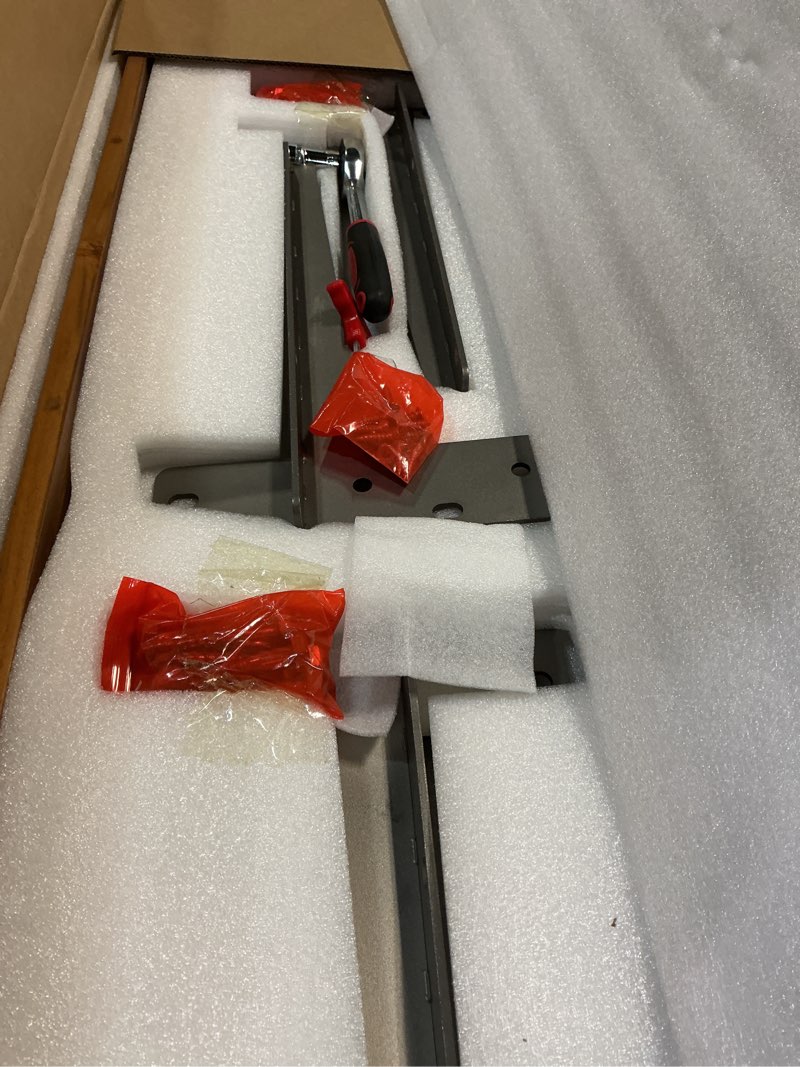 Condition photo showing New/Like New for minimalist 48?floating teak shower bench: warm, easy to install (no tile!), holds 670 lbs for a modern bathroom. 48 in