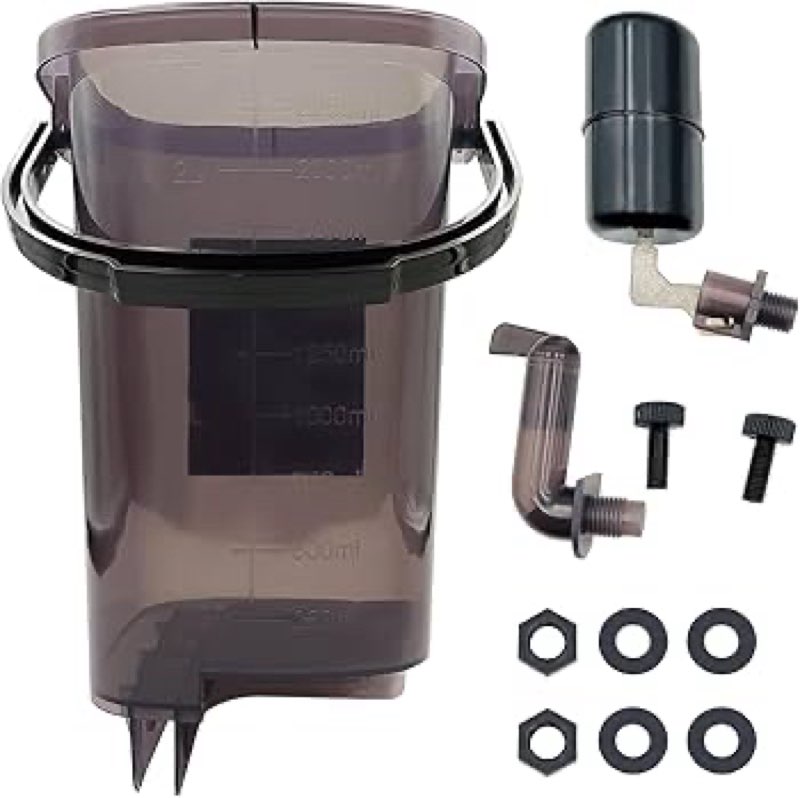 DEGGOX 3-in-1 Aquarium Automatic Refill Bucket, Drip Bucket Water Quality Buffer Balancer Trapped Wa