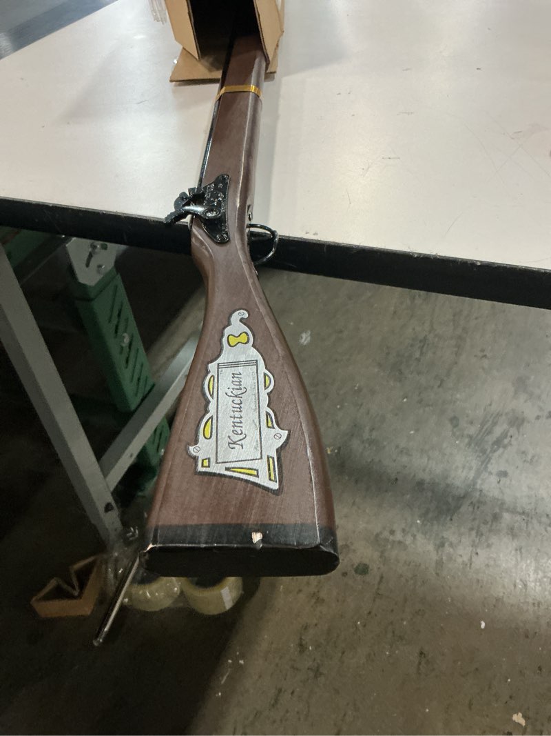Condition photo showing Good Condition for Parris Classic Quality Toys EST. 1936 Roll Cap Toy Rifle – 27" Li'L Ranger Rifle for Ages 6+ – Metal & Wood-Look Plastic with Western Design – Uses No. 912 Paper Roll Caps (Not Included)