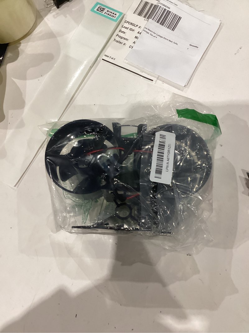Condition photo showing Good Condition for CRSURE Wood Stove Fan for Buddy Heater, Heat Powered Fireplace Fan with Meganect Thermometer, Dual Motors Fan for Mr Heater, Gas/Pellet/Wood/Propane Log Burner Stove, Non Electric