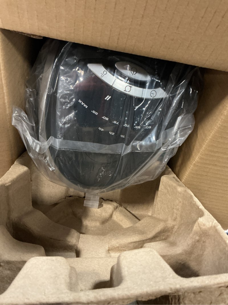 Condition photo showing As Is for Lasko Oscillating Ceramic Tower Space Heater for Home with Adjustable Thermostat, Timer and Remote Control, 22.5 Inches, Grey/Black, 1500W, 751320