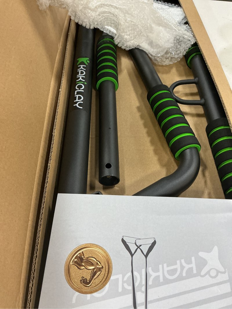 Condition photo showing Good Condition for 2026 upgrade multi-grip pull up bar with smart larger hooks technology - usa original patent, designed, shipped, warranty