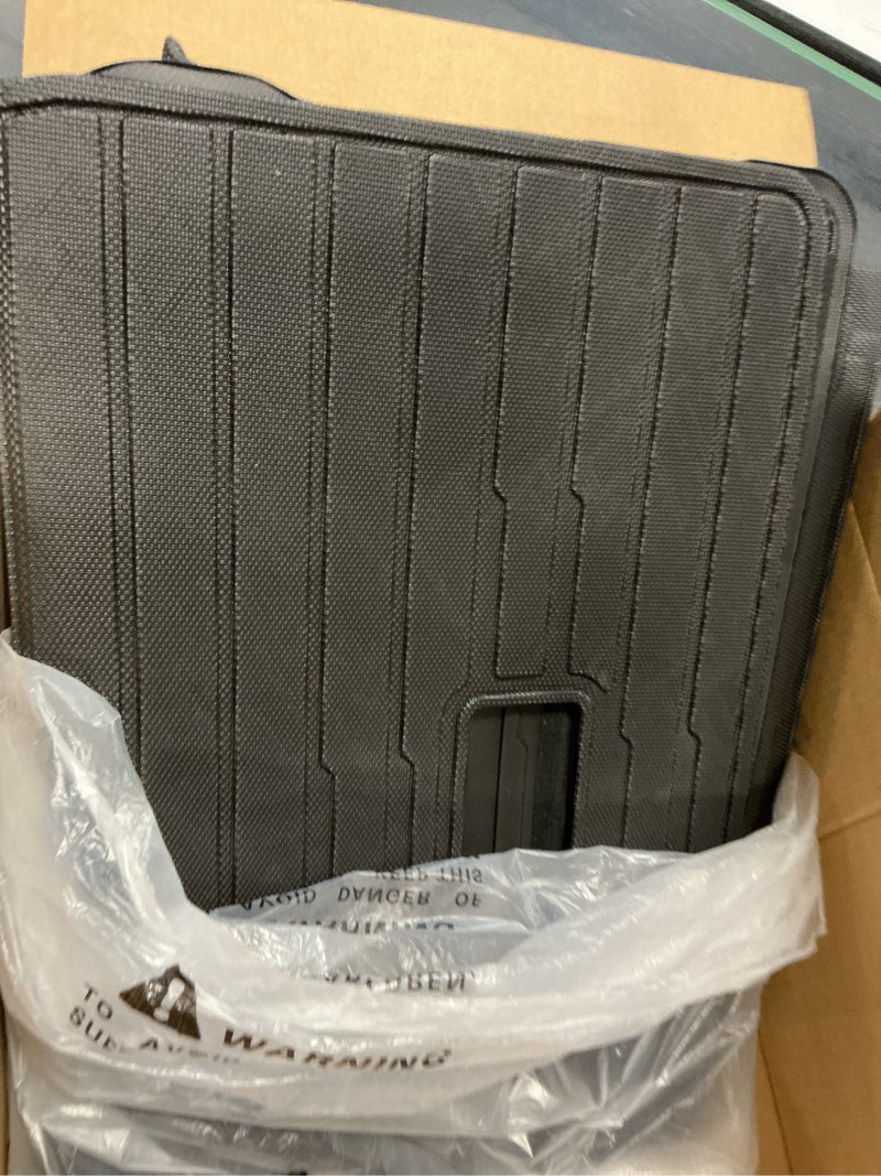 Condition photo showing Good Condition for yakitoko 3d tpe car trunk cargo liner mat for cadillac ct5 ct4 2020-2026 custom fit all-weather waterproof floor protection, heavy duty & odorless