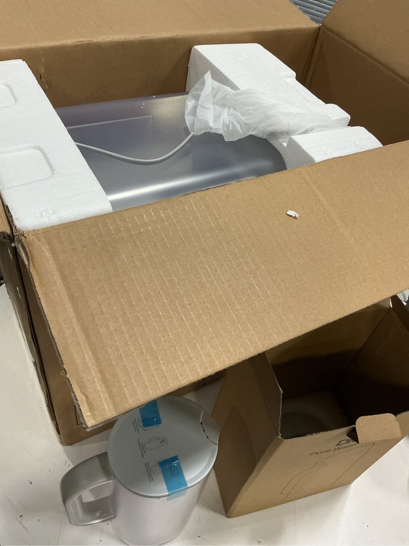 Condition photo showing Good Condition for DREO Reverse Osmosis Water Filter Countertop, 7-Stage RO Water Filtration System, Installation-Free, Reduce TDS, Water Filter Pitcher for Home, Kitchen, 3:1 Pure to Drain, WF511 Upgraded Gray