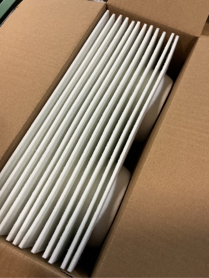Condition photo showing New/Like New for 12 pack 3d wall panels for interior wall decor, accent wall panels for office living room bedroom hotel lobby, 12''x12'' fiber cookie wallpapers cover 12.sq.ft?white? cookie white
