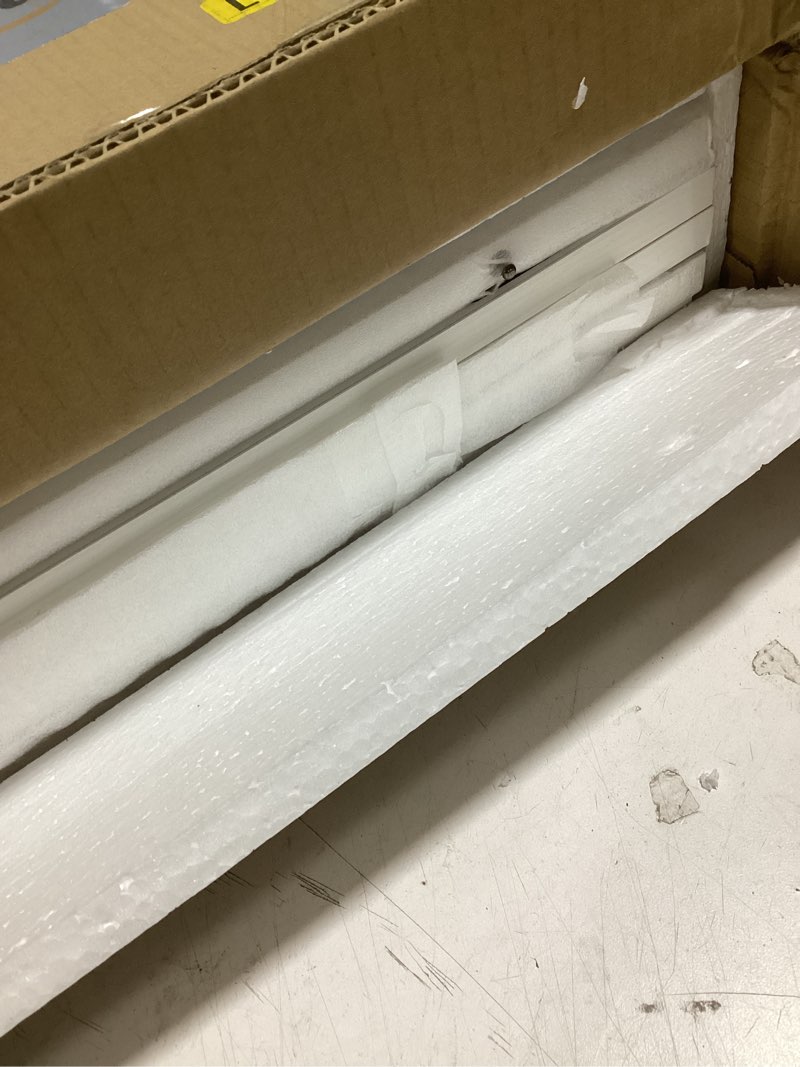 Condition photo showing Good Condition for 24" x 12" heavy duty mdf wood shelf liners 4 pcs, odor-free solid panels, 0.6 inch thick wire rack covers for pantry, closet & garage storage (white) white 24"w x 12"d