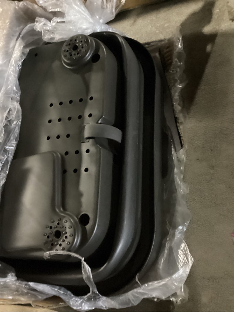 Condition photo showing Good Condition for Foot Spa Electric Rotary Massage, with Touchscreen Pro Color Display, Collapsible Foot Bath with Heat, Bubble,Remote Control, Temp Control, and 24 Motorized Shiatsu Massage Balls (Dark Grey) Dare Grey