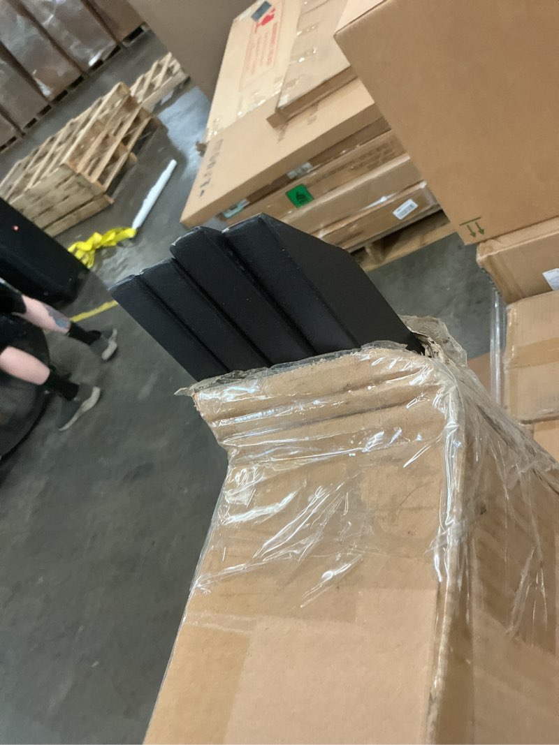 Condition photo showing As Is for fushiaiptc 30 inch metal table legs, heavy duty desk legs combinatorial dining table legs for wood, glass, marble tabletop, table base only these table leg come in a golden ratio design