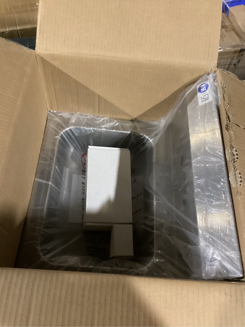 wilprep hand sink commercial stainless steel sink for washing, nsf utility sink with gooseneck fauce