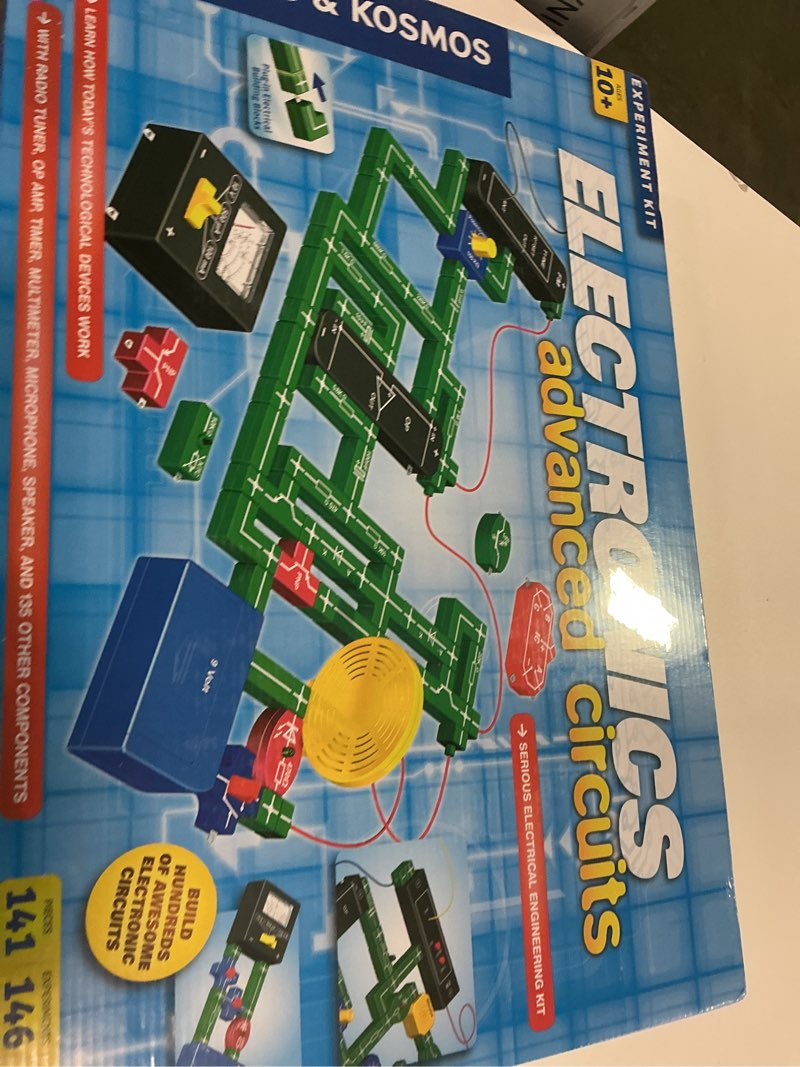 Condition photo showing New/Like New for Thames & Kosmos Electronics Advanced Circuits Experiment Kit 141 Piece