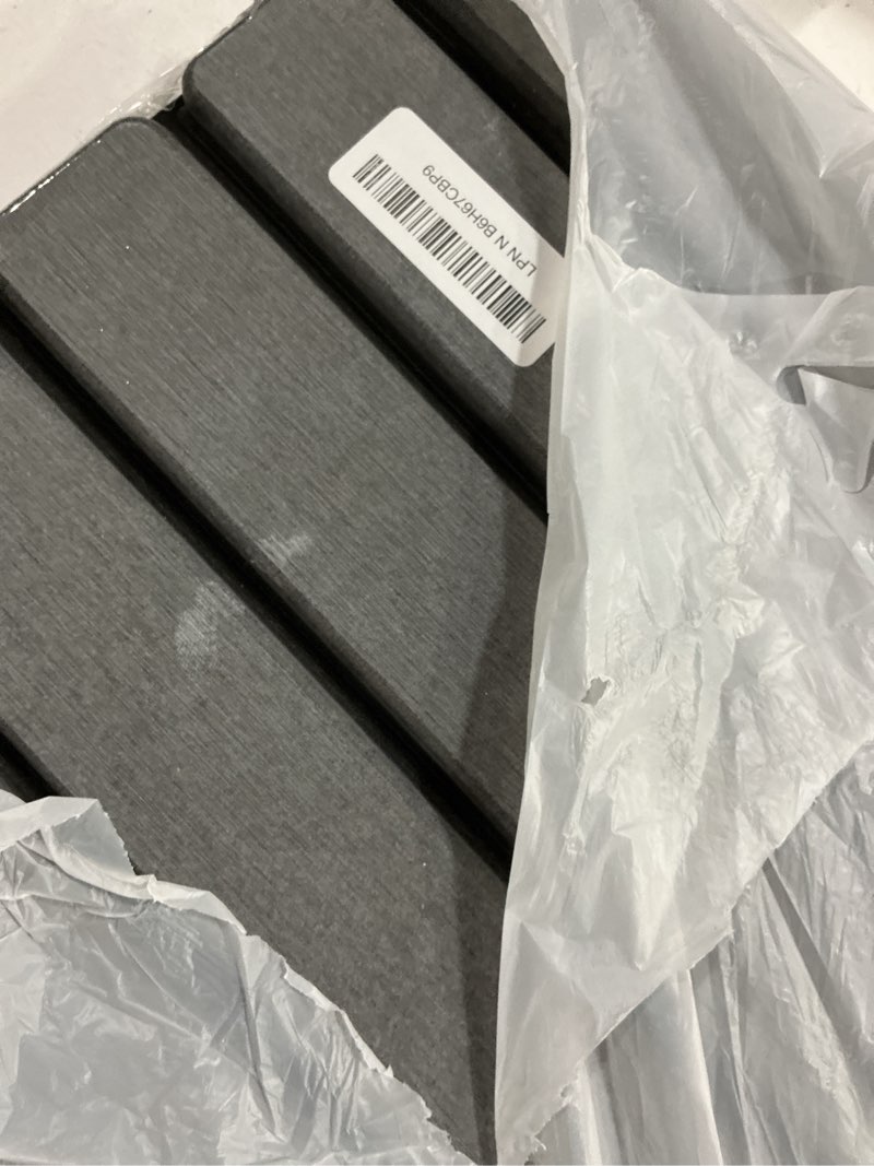 Condition photo showing Good Condition for aww foldable stone bath mat, super absorbent diatomaceous earth mats, non-slip 23.6 x 15.5 inch quick drying mat, compact and easy to store bath mats for bathroom, easy to clean, grey