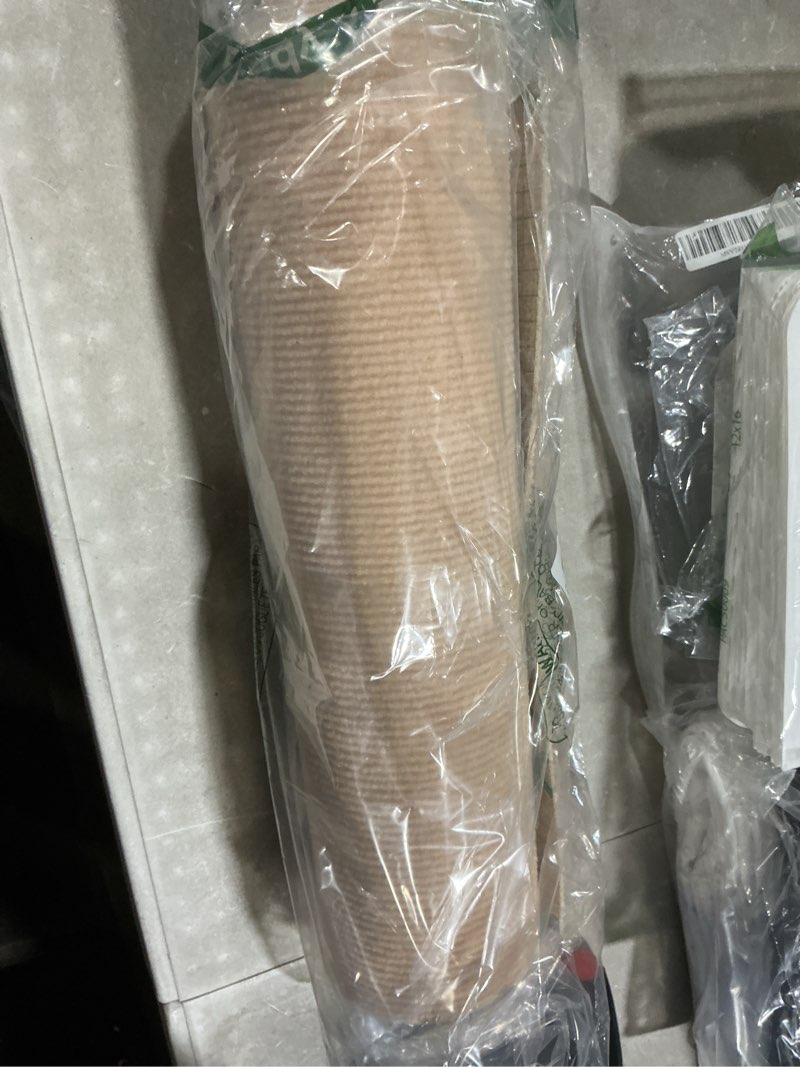 Condition photo showing Good Condition for climbing cat scratcher mat trimmable cat scratching post carpet 78.7’’x15.8’’ self adhesive carpet mat pad replacement for cat tree shelves post couch wall furniture steps diy protector (beige) 15.8’’x78.7’’ beige