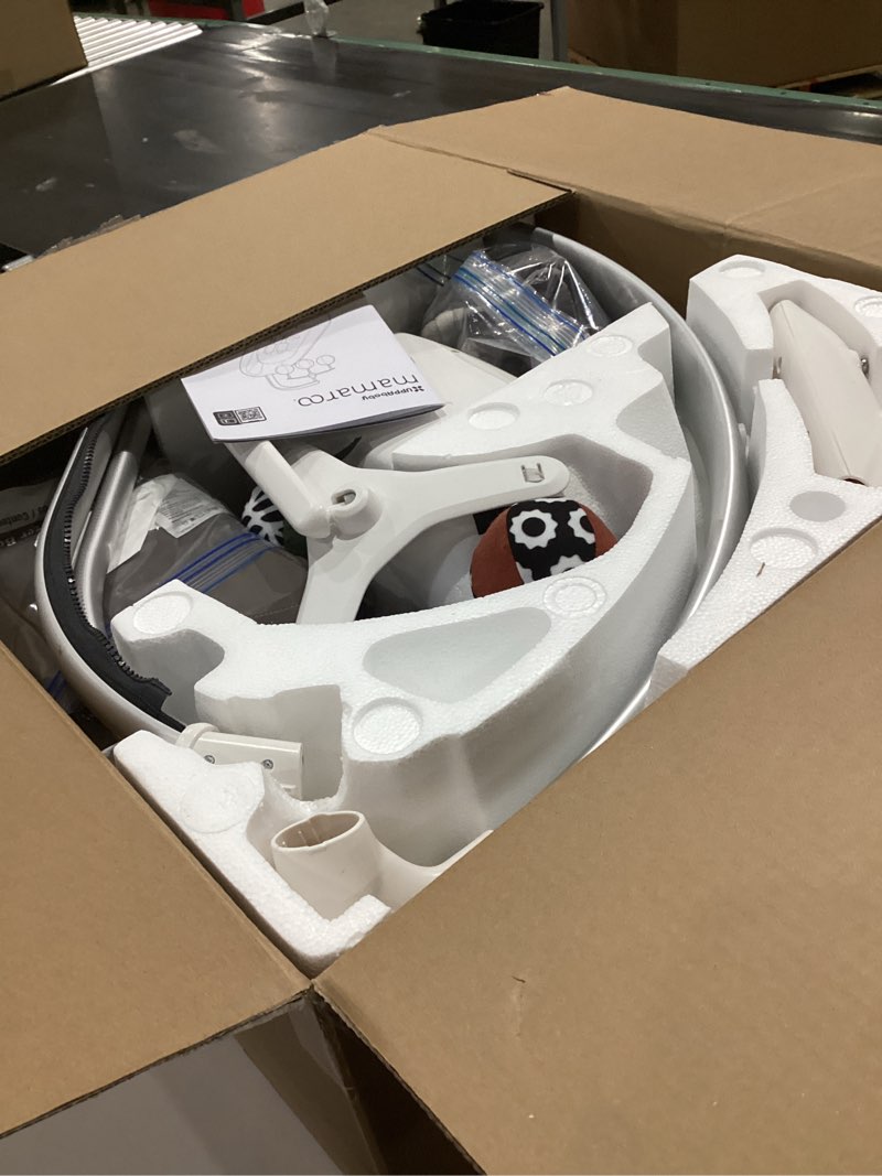 Condition photo showing Good Condition for UPPAbaby Mamaroo Smart Swing – Customizable Soothing Modes with MotionSync Technology – Infant Recline + Bluetooth Enabled – Included Newborn Insert – Wells (Dark Taupe Mélange)