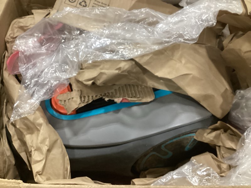 Condition photo showing As Is for gardena 15202-41 sileno minimo - automatic robotic lawn mower, with bluetooth app and boundary wire, one of the quietest in its class, for lawns up to 5400 sq ft, made in europe, grey minimo 5,400 sq. ft.