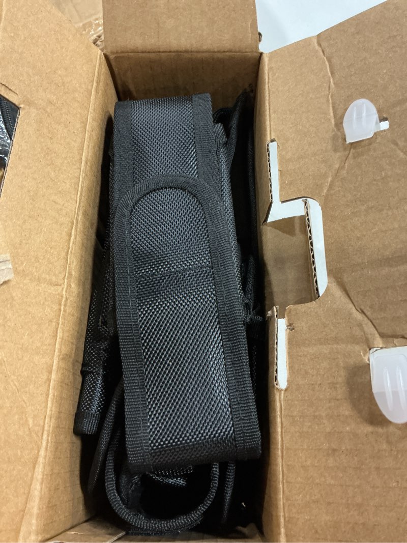 Condition photo showing Good Condition for 10 in 1 police utility belt tactical security guard duty belt versatile military modular equipment system molded duty belt set for law enforcement