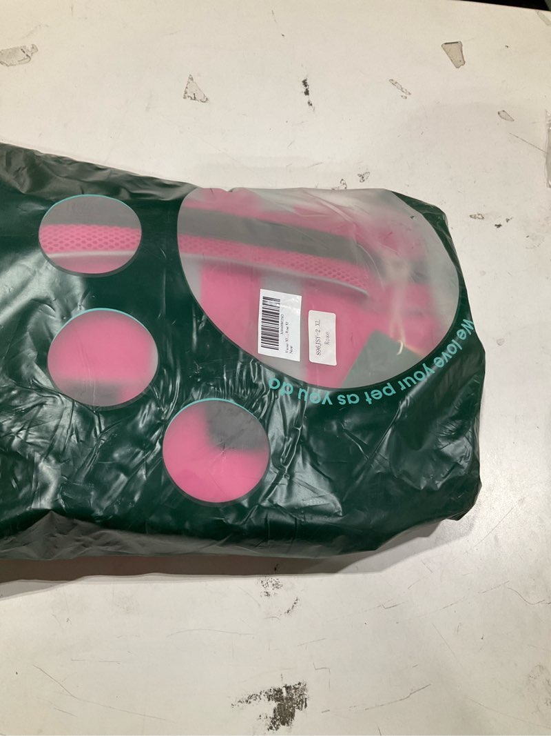 Condition photo showing Good Condition for kuoser xl dog life jacket, large high flotation dog life vest for swimming boating, reflective dog swimming vest pet life preserver with rescue handle, rose xl xl (chest girth:25.9-33.4'') rose