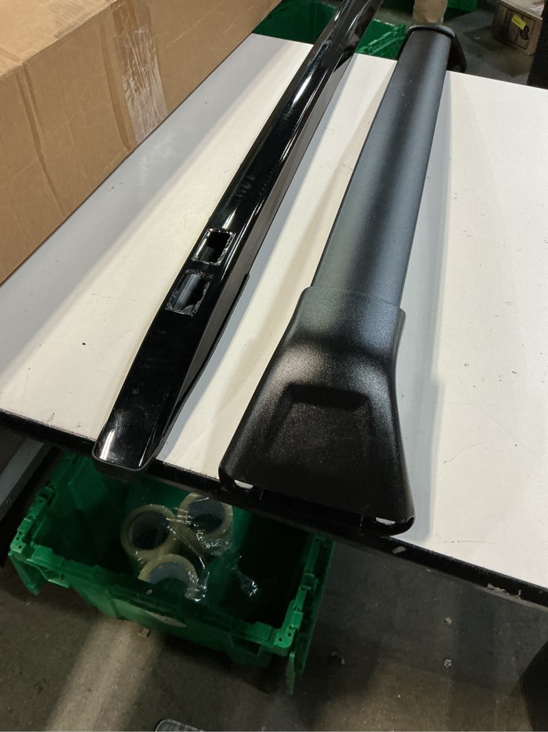 Condition photo showing Good Condition for lockable cross bars & roof rails fit for mazda cx9 cx-9 2016-2023 - aluminum alloy set of 4 with 2 roof racks and 2 side rails - clamp on