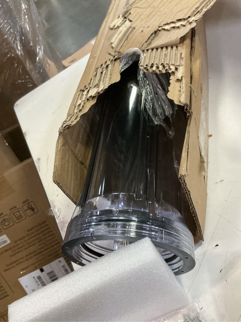 Condition photo showing Good Condition for geekpure 20-inch clear filter housing for 2.5" x 20" whole house water filtration system - 3/4"npt brass port - with air relief valve