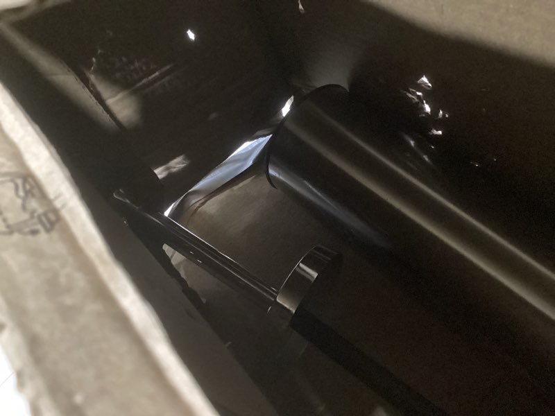 Condition photo showing New/Like New for Brushed Nickel Toilet Brush and Holder Set, 304 Stainless Steel Toilet Brush for Bathroom, Heavy Duty Toilet Bowl Brush with Holder, Removable Inner Bowl and Splash Protection, Long Handle