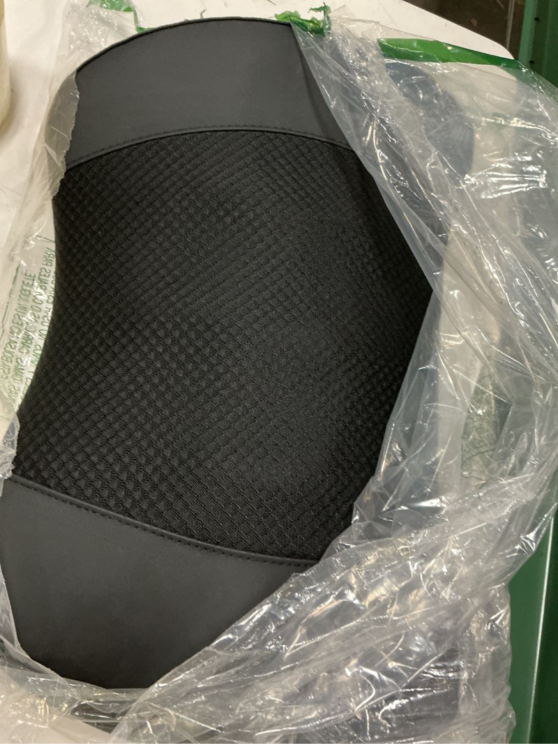 Condition photo showing Good Condition for lofty aim lumbar support pillow for car, memory foam lumbar pillow for lower back pain relief - back cushion for driving, chair support for car-office chair, wheelchair - black black classic 4d mesh