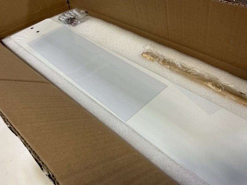 Condition photo showing Good Condition for 52'' ceiling fan with lights and remote, low profile modern ceiling fan gold, 6 speed, reversible, 3000k-6000k led, quiet dc motor ceiling fans for indoor outdoor bedroom living room gold white 52 inch