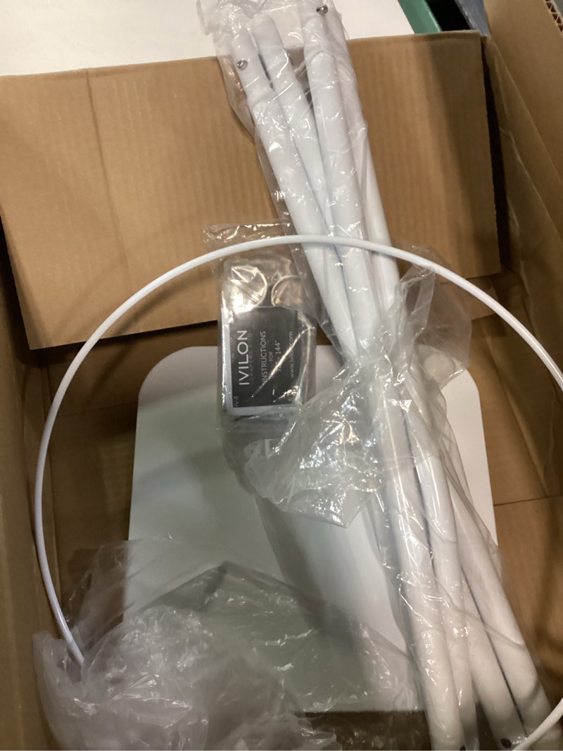 Condition photo showing Good Condition for Kisangel Net Stand Adjustable Crib Canopy Holder Clip- on Net Holder Support Bracket Mounting Rack Accessories for Home Crib Cot Bed Easy Assembly Installation