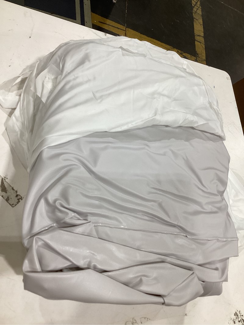 Condition photo showing As Is for playsmol mini rainbow inflatable bounce house, jumping house for indoor play, bouncy castle for toddlers & kids 3-6, easy set up & storage