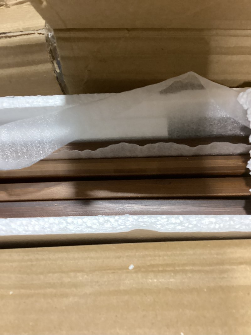 Condition photo showing New/Like New for wire shelf covers, bamboo wire rack covers for pantry, closet (4pcs, 36" w x 16" d) 36"w x 16"d 4