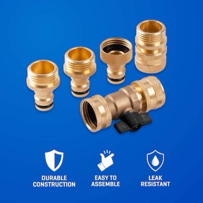 kobalt brass quick connector set item #6272857 | model #8874