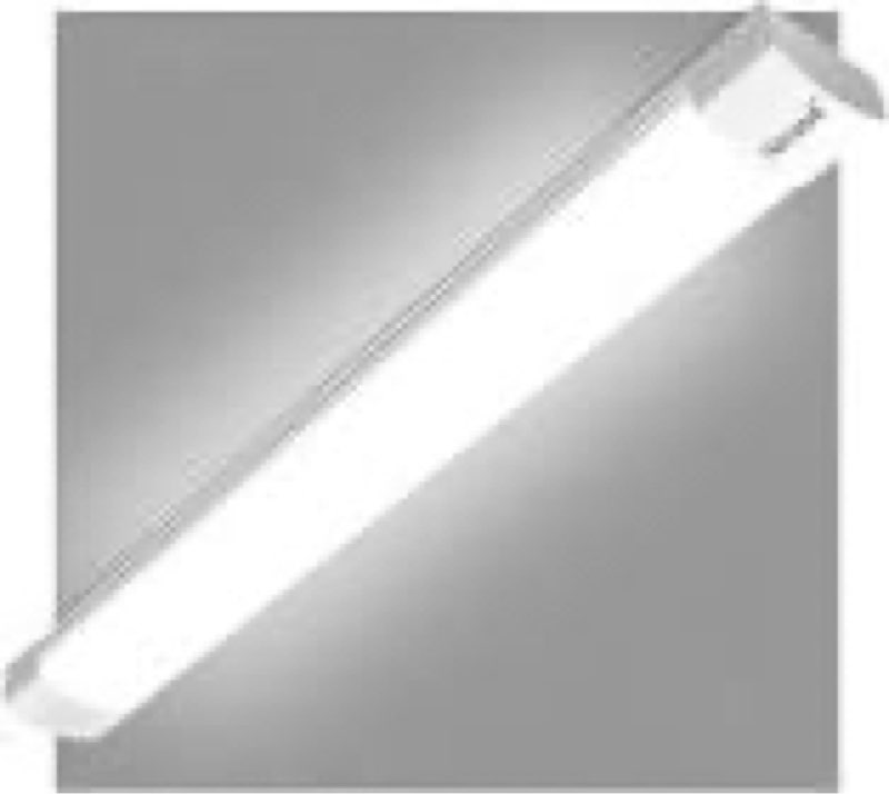 airand led shop lights for garage 4ft with plug, utility linkable led tube light 5000k under cabinet