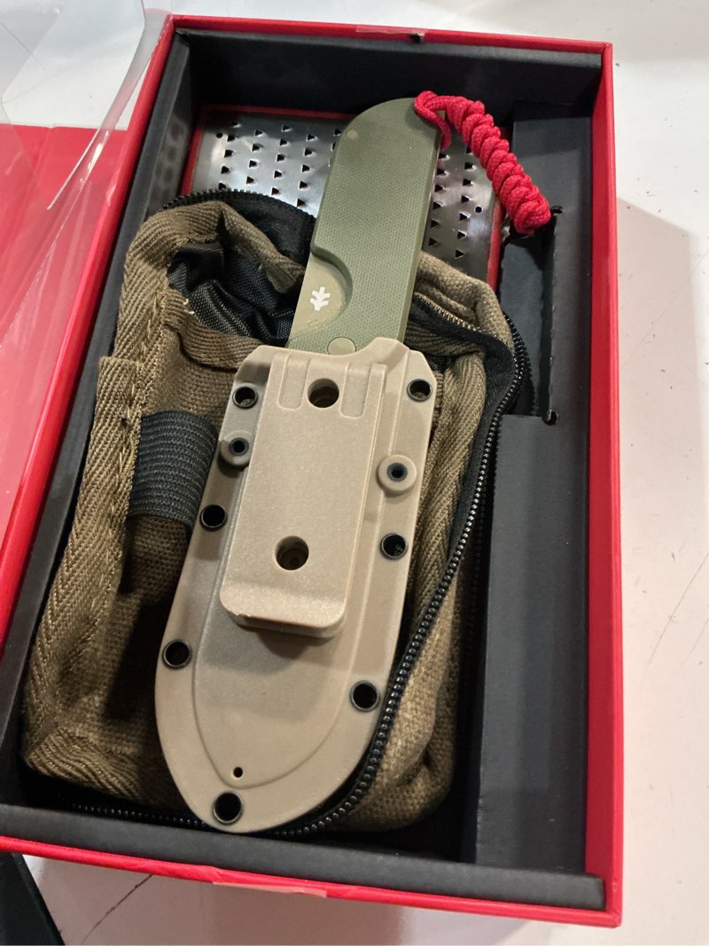 Condition photo showing Good Condition for swiss tech fixed blade kit, 6 piece, campfire, camping essentials set