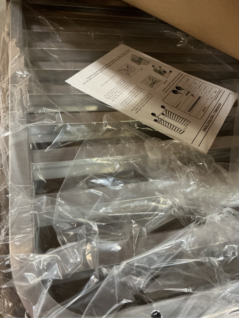 Condition photo showing New/Like New for bieama 10-tier sheet pan rack, nsf bun pan rack, aluminum bakery rack, home commercial kitchen bakery cooling, 4 wheels rack full size 10-tier