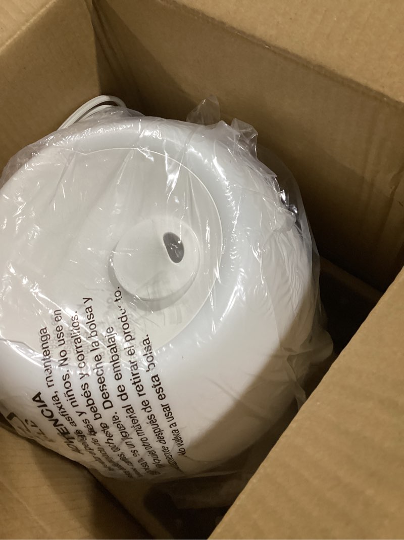 Condition photo showing Good Condition for Vicks 3-in-1 SleepyTime Humidifier, No. 1 Brand Recommended by Pediatricians*. Cool Mist Humidifier with Night-Light, and Essential Oil Diffuser for Baby and Kids rooms. Visible Cool Mist, White.