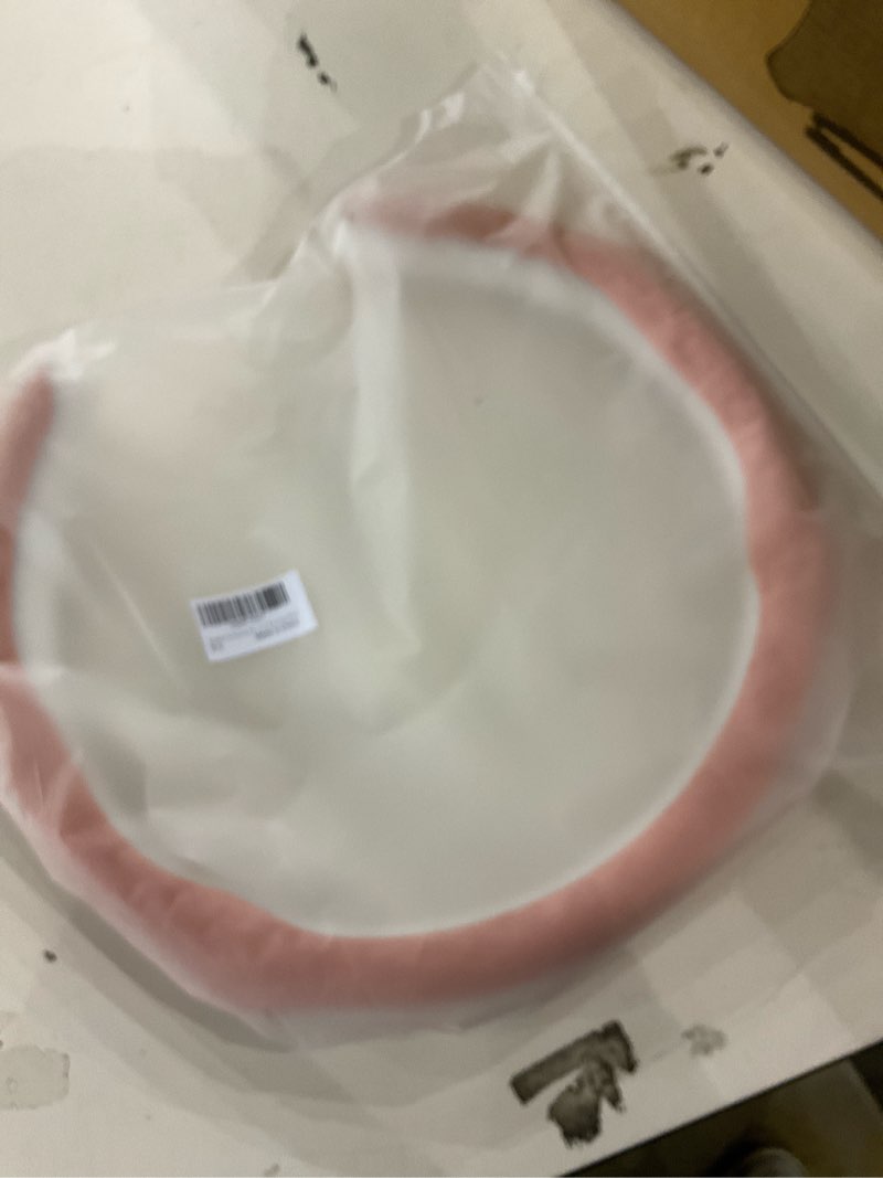 Car steering wheel cover, pink