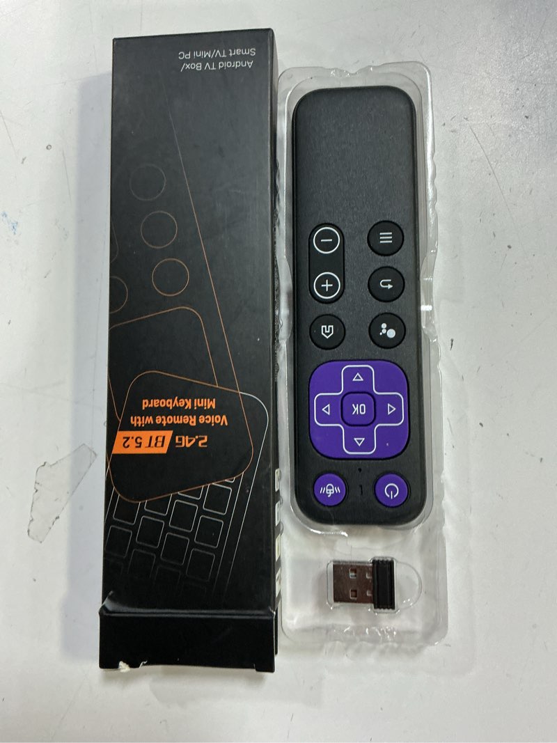 Condition photo showing Good Condition for iPazzPort Mini Air Mouse Remote Keyboard with 7-Color Backlight for Android TV Box, Smart TV, HTPC, Projector; Rechargeable Dual-Mode Universal Controller for Couch Browsing