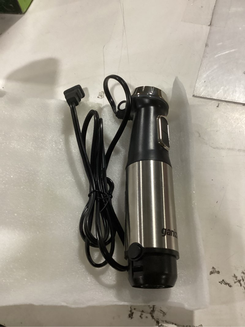 Condition photo showing Good Condition for ganiza electronic part of gh10 hand blender, silver
