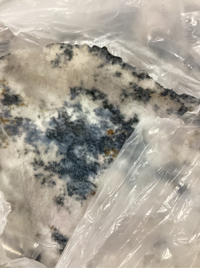 Condition photo showing Good Condition for area rug living room rugs - 8x10 abstract large soft indoor washable rug neutral modern low pile carpet for bedroom dining room farmhouse home office - beige blue beige blue 8' x 10' (rectangular)